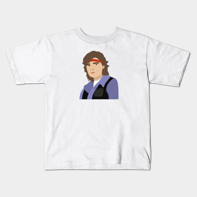 Corey Feldman Kids T-Shirt by ElviaMontemayor